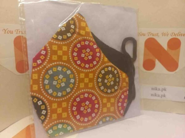Fabric Face mask (Pack of 5)-fancy face mask design both for boys/girls - Image 22