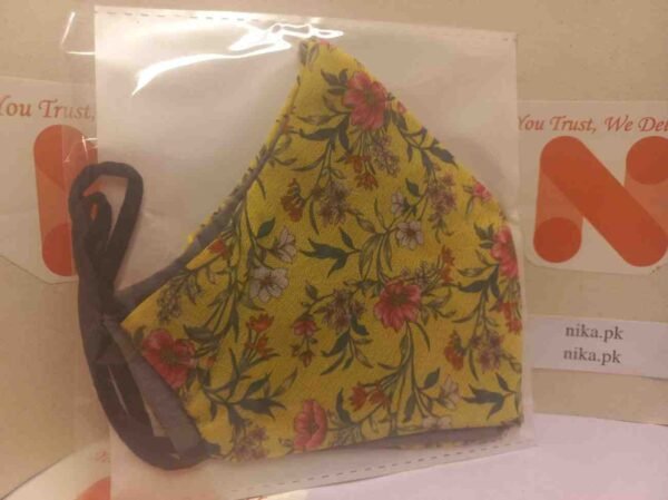 Fabric Face mask (Pack of 5)-fancy face mask design both for boys/girls - Image 23
