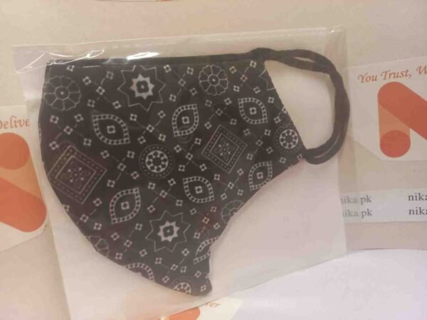 Fabric Face mask (Pack of 5)-fancy face mask design both for boys/girls - Image 10