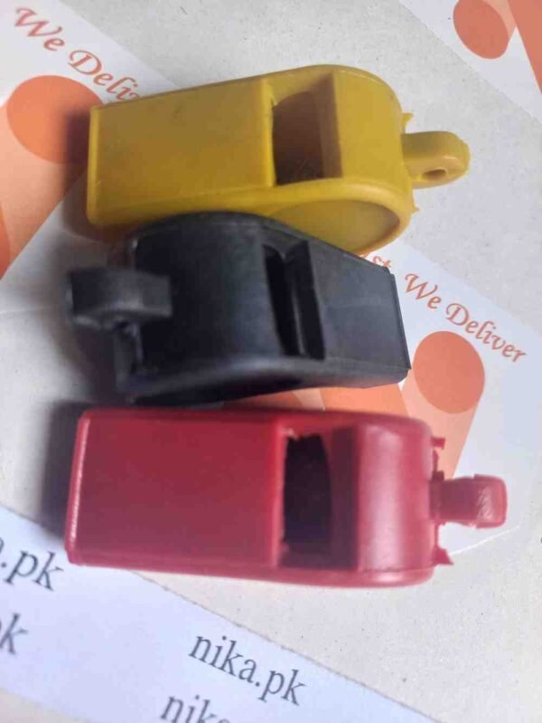 Plastic whistles