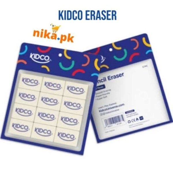 Kidco Pencil Eraser Pack of 12