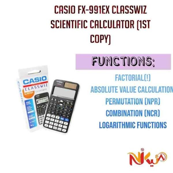 Casio FX-991EX Classwiz Scientific Calculator (1st Copy) - Image 2